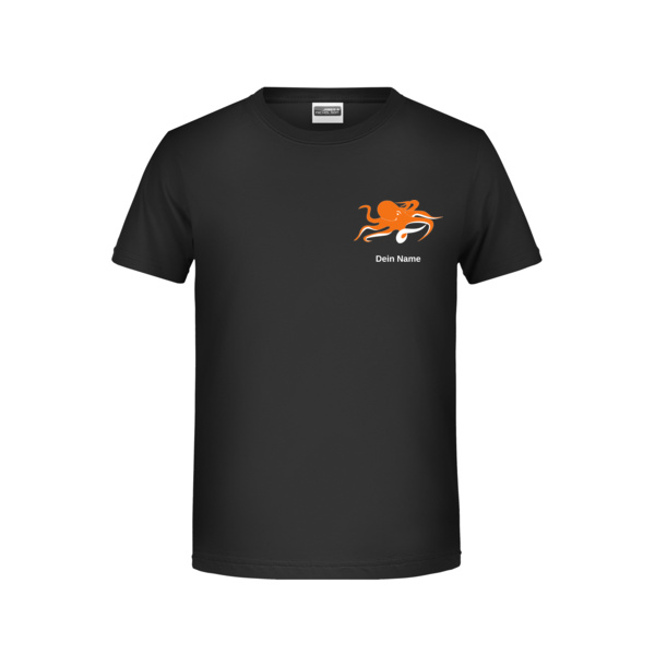 Rückendruck Hell - Boys' Basic-T   OCS Standard Miniaturansicht