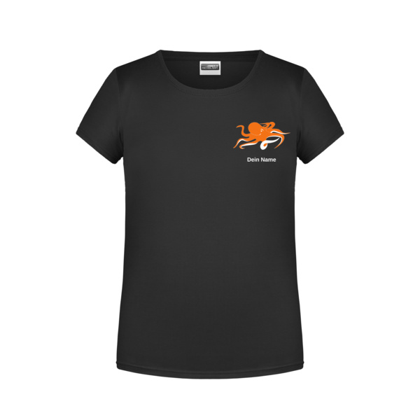 Rückendruck Hell - Girls' Basic-T   OCS Standard Miniaturansicht