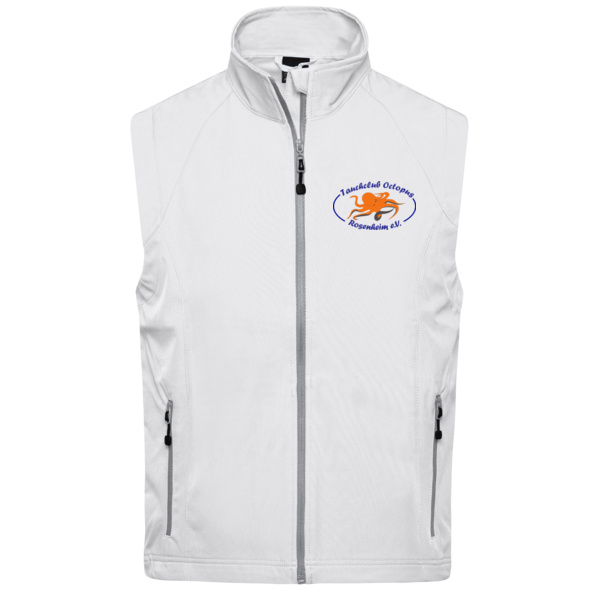 Brustdruck dunkel - Men's Softshell Vest Miniaturansicht